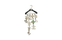 CHANEL Brooches Women's Gold/Black/Green/Red