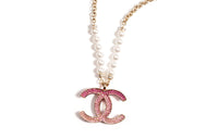CHANEL Necklaces Women's Gold