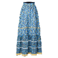 LOUIS VUITTON SKI Skiing Series FW24 Casual Long Skirts Women's Blue
