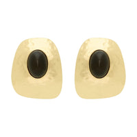SAINT LAURENT Resin, Metal Earrings Women's Gold
