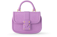 LOUIS VUITTON Epi Leather Shoulder Bag Crossbody Bag Handbag Regular Women's Purple