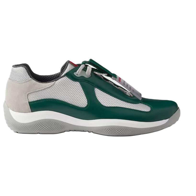PRADA America's Cup Original Low Top Casual Shoes Men's Green