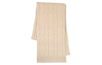 HERMES Knit Scarves Women's Beige