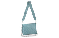LOUIS VUITTON Coussin Pm Monogram Embossed Blue/Red