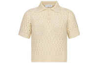 DIOR Macrocannage Polo Shirt Polo Shirt Women's Beige
