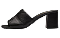 PRADA Triangle Logo Mules