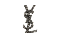 SAINT LAURENT Brooches Unisex Black