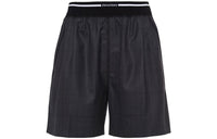 MIU MIU Glen Plaid check Shorts