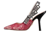 DIOR J'Adior Slim Heel High Heels Women's Cherry Red