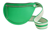 HERMES Petite Course Epsom Calfskin Crossbody Shoulder Bag Women's Comics Green With Bubble Green