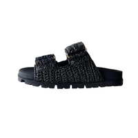 PRADA Slide Slippers Women's Black