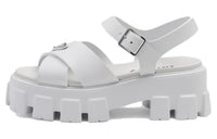 PRADA Strap Sandals 5.5cm Women's White