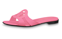 LOUIS VUITTON Isola Slide Slippers Women's Pink