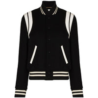 SAINT LAURENT Stand up Collar Bomber Jacket
