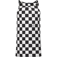 LOUIS VUITTON Sleeveless Dress Women's Black White