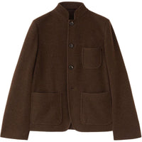 Loro Piana FW24 Jackets Coats Women's Dark Brown