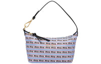 MIU MIU Spirit Leather Crossbody Bag Shoulder Bag Women's Light Blue