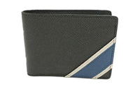 LOUIS VUITTON Leather Wallet Men's Black