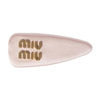 MIU MIU Metal, Satin Hair Clips Women's Multicolor
