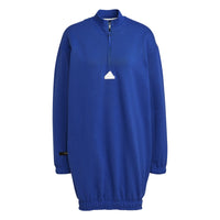 (WMNS) adidas Half-Zip Sweater Dress Asia Sizing 'Blue' HM2894