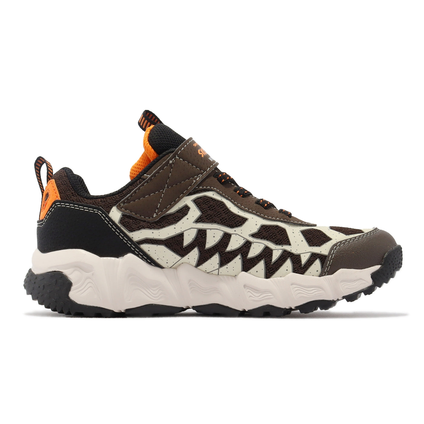(GS) Skechers Velocitrek-Dino-Quest 'Black Brown' 402229-LCHBK