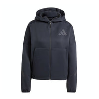 (WMNS) adidas Z.N.E. Full-Zip Hoodie Asia Sizing 'Black' JE7848