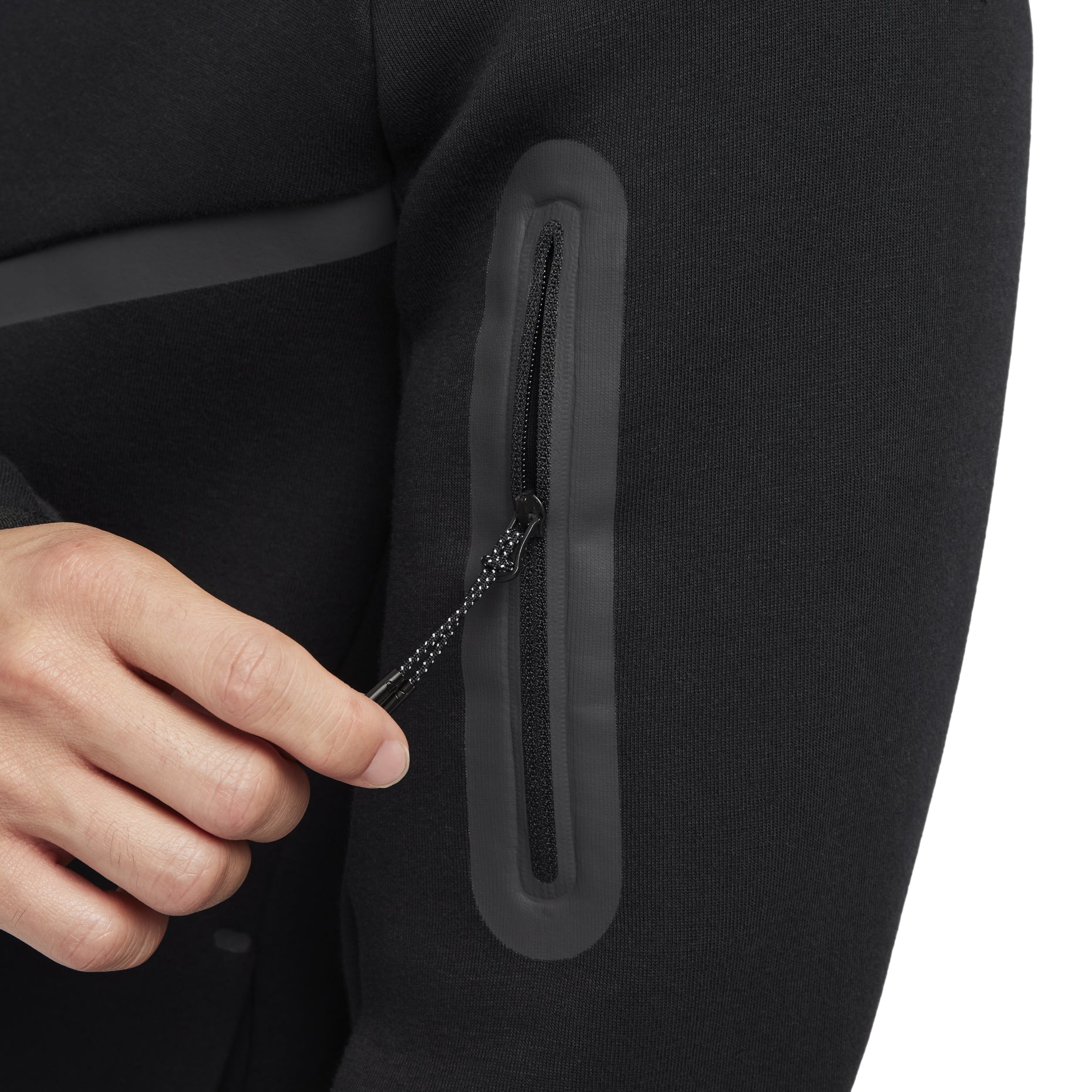 Nike Sportswear Tech Fleece Windrunner Jacket Asia Sizing 'Black' HV0950-010