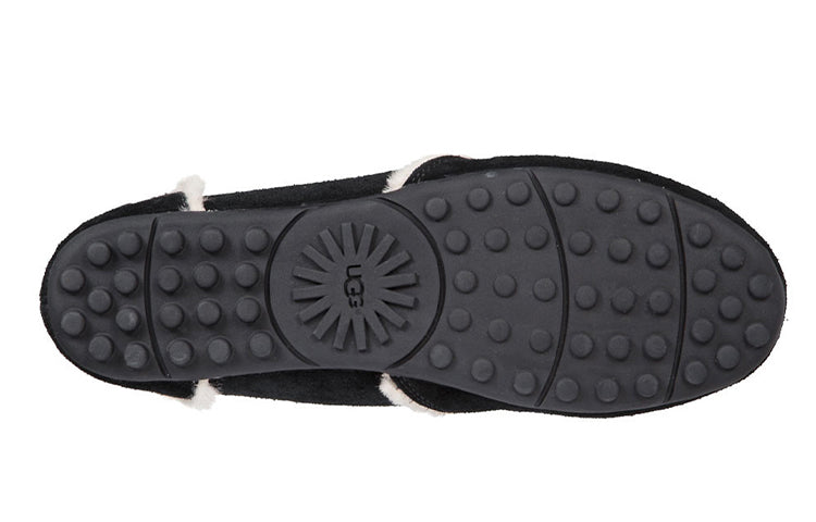 (WMNS) UGG Hailey Loafer 'Black' 1020029-BLK