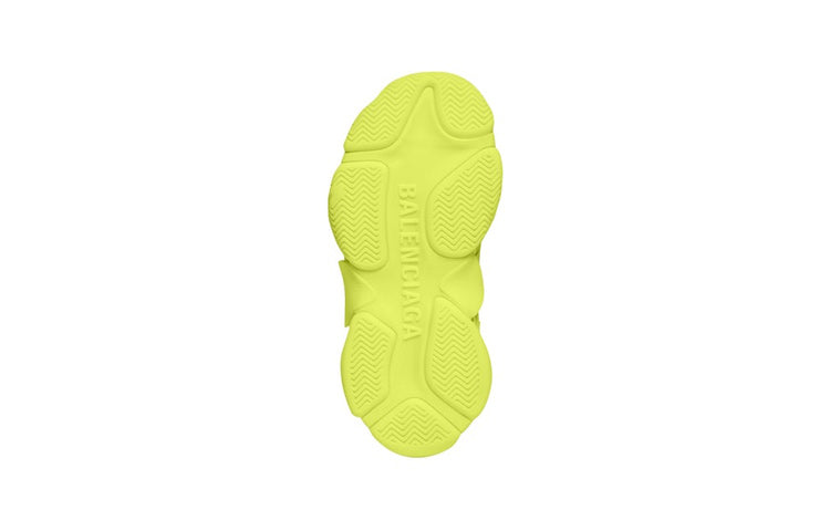 (PS) Balenciaga Triple S Sneakrs 'Fluo Yellow' 654251-W2CA5-7590