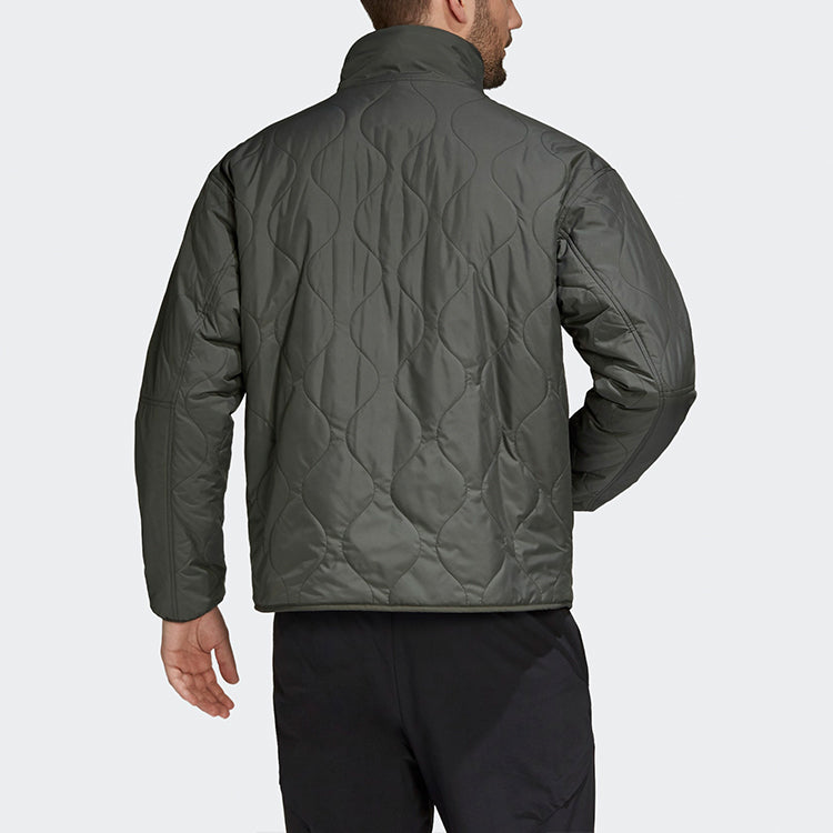 adidas Reversible BOA Padded Jacket 'Black Dark Grey' GF0052