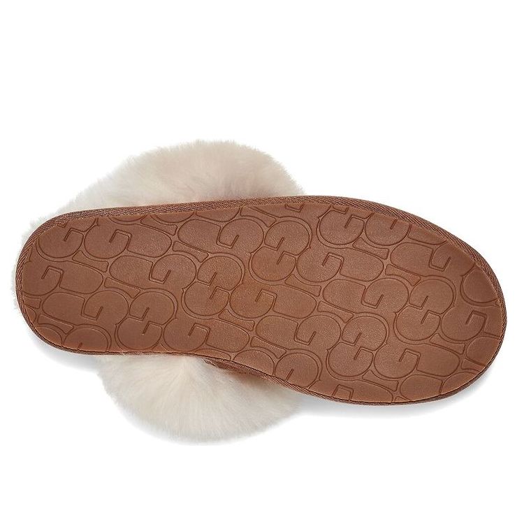 (WMNS) UGG Scuff Sis Slipper 'Chestnut' 1122750-CHE