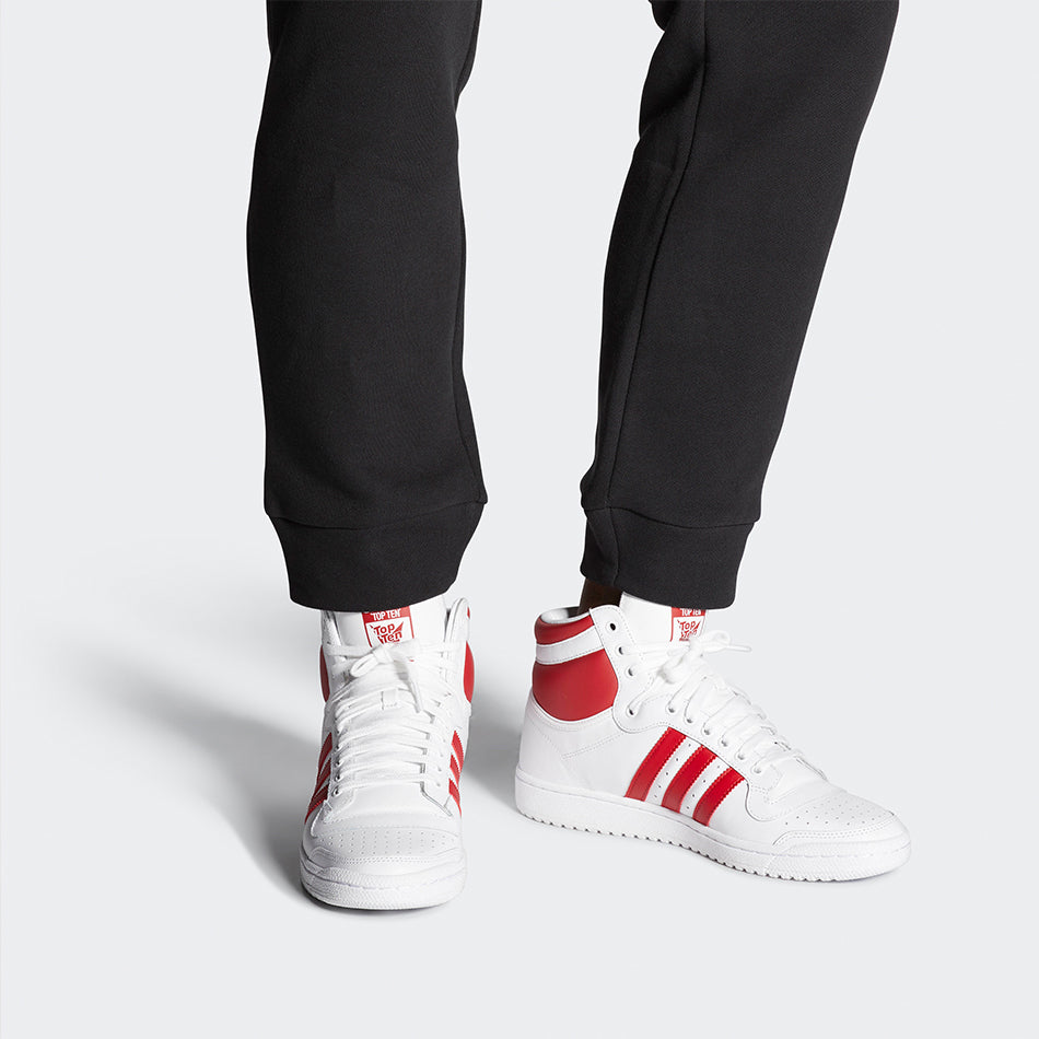 adidas Top Ten Hi 'White Scarlet' EF2359