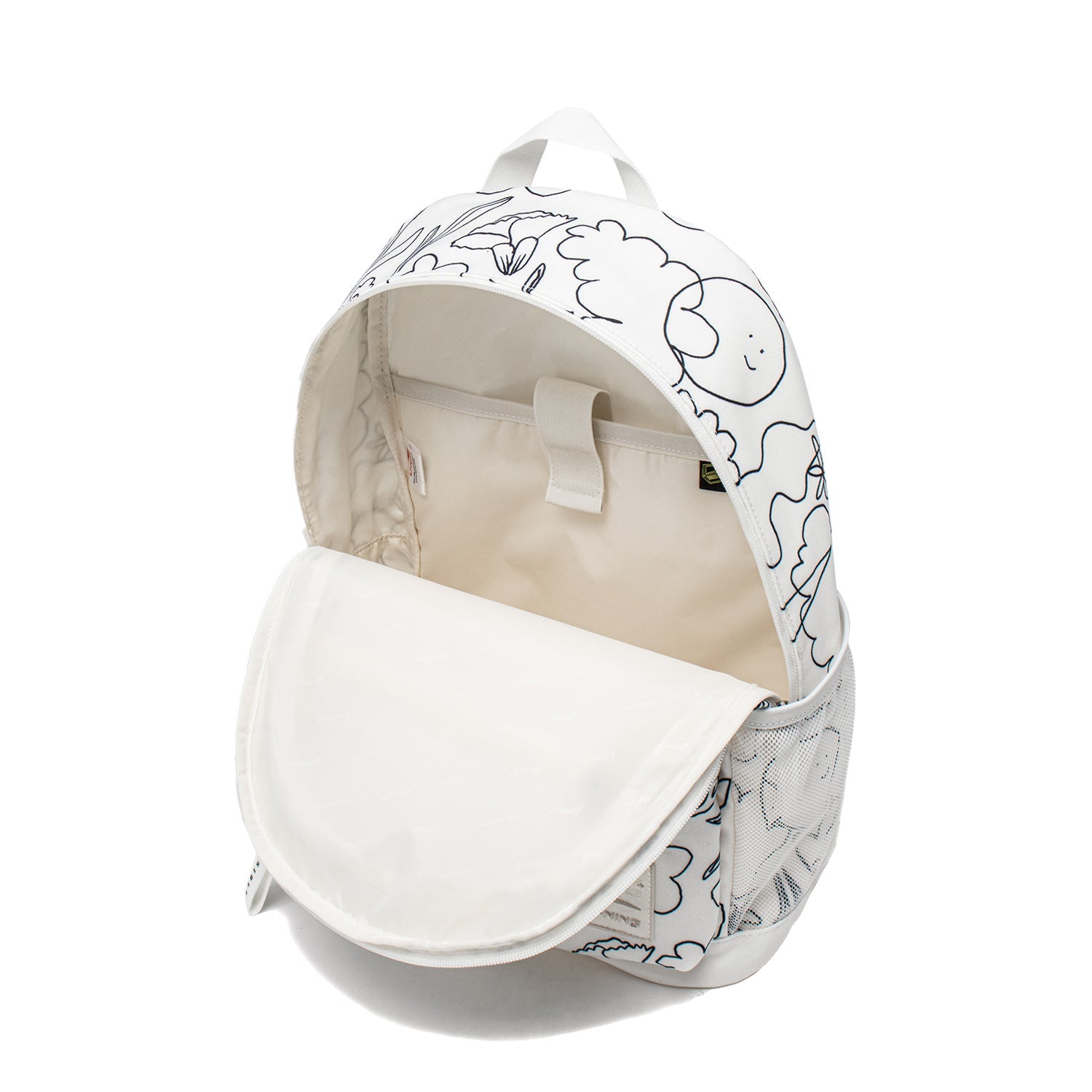 Li-Ning Allover Print Sportstyle Backpack 'White' ABST155-2