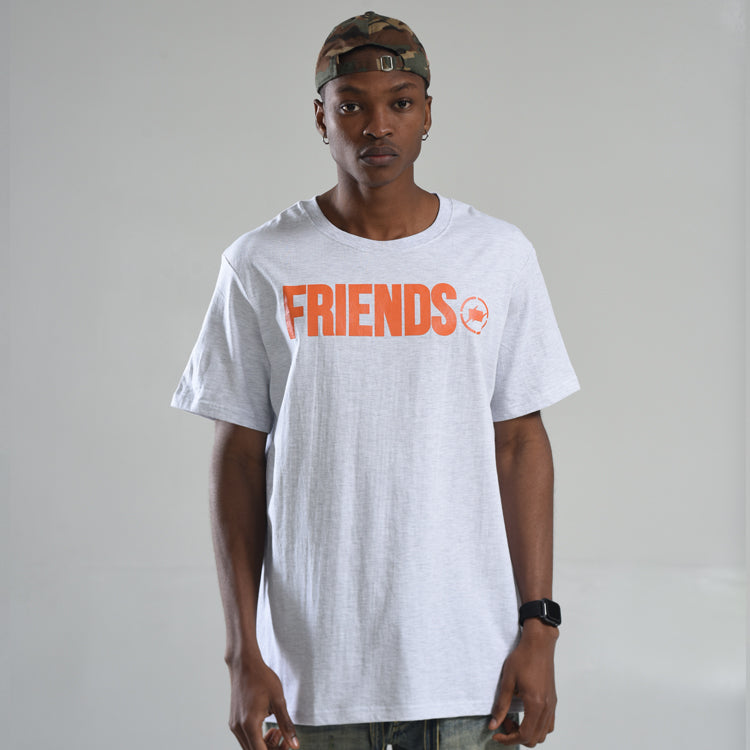 VLONE x Fragment Design Unisex V Grey/Orange VLTE17FW003