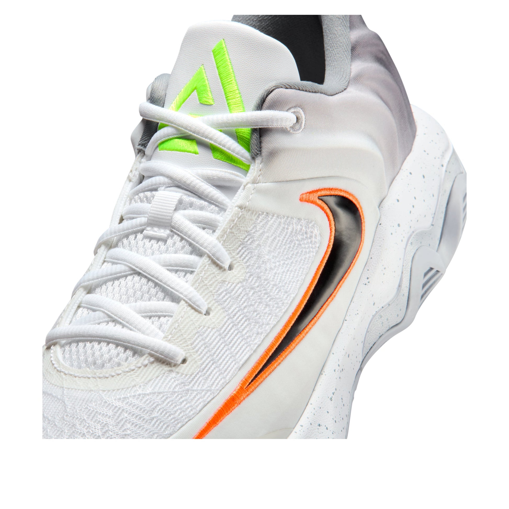 Nike Giannis Immortality 4 EP 'White Fluorescent Yellow Wolf Gray Black' FQ3681-102