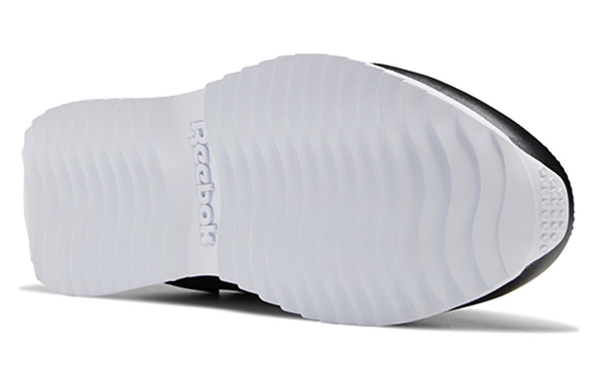 (WMNS) Reebok Royal Glide Ripple Double 'Black White' FW6715