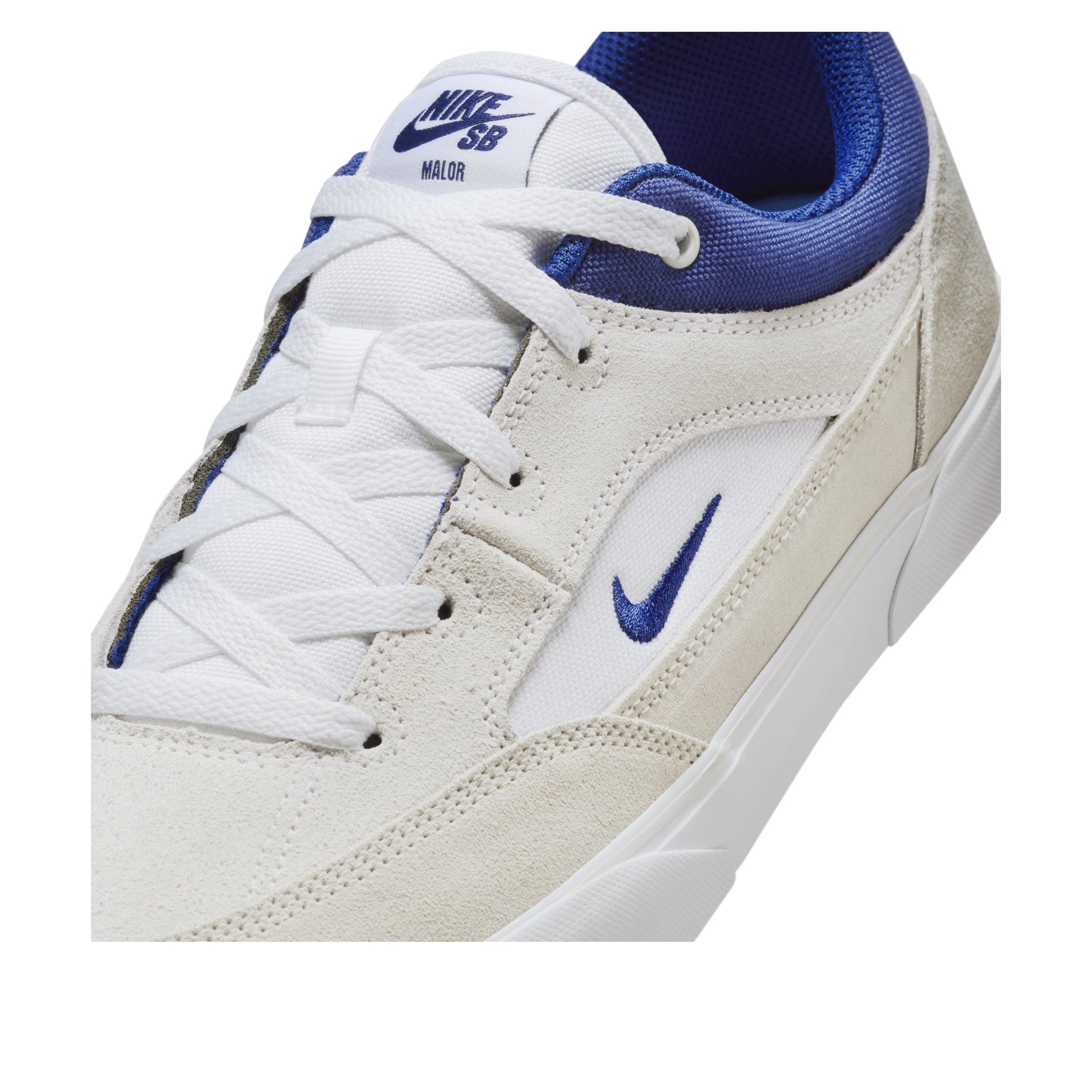 Nike SB Malor 'White Deep Royal Blue' FV6064-100