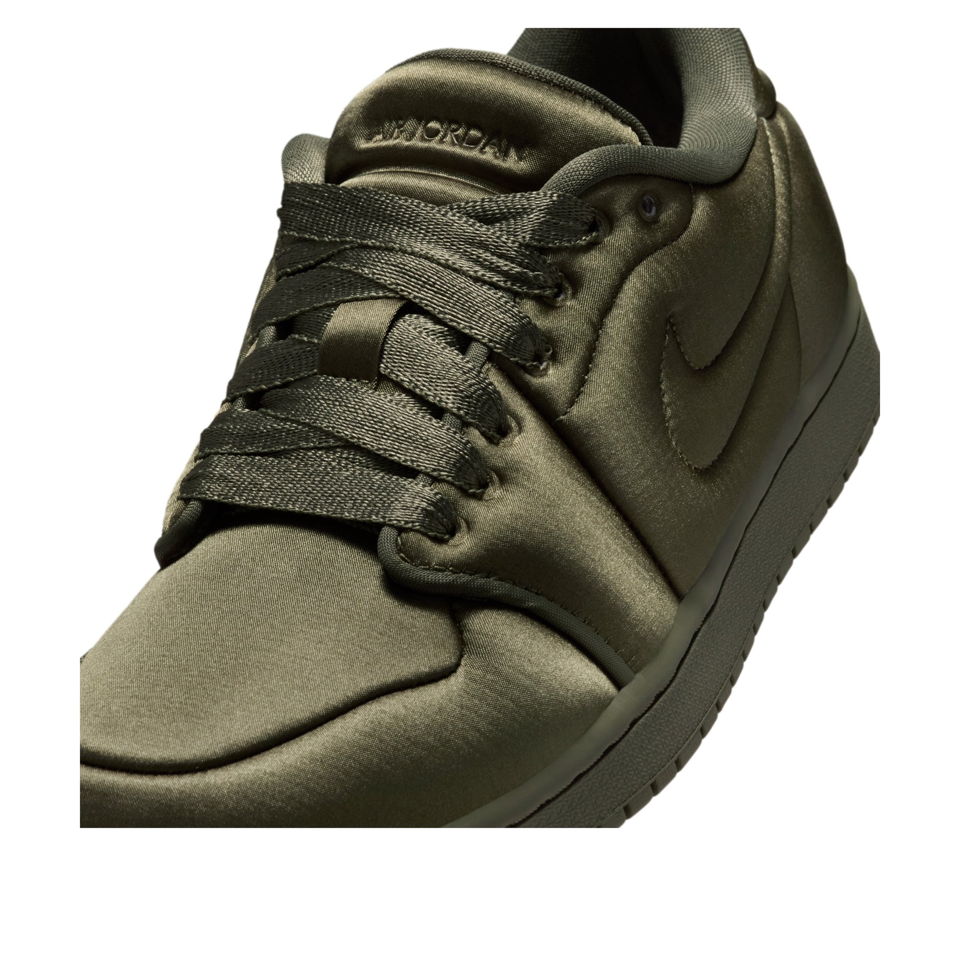 (WMNS) Air Jordan 1 Low Method of Make 'Satin Medium Olive' HF3969-201