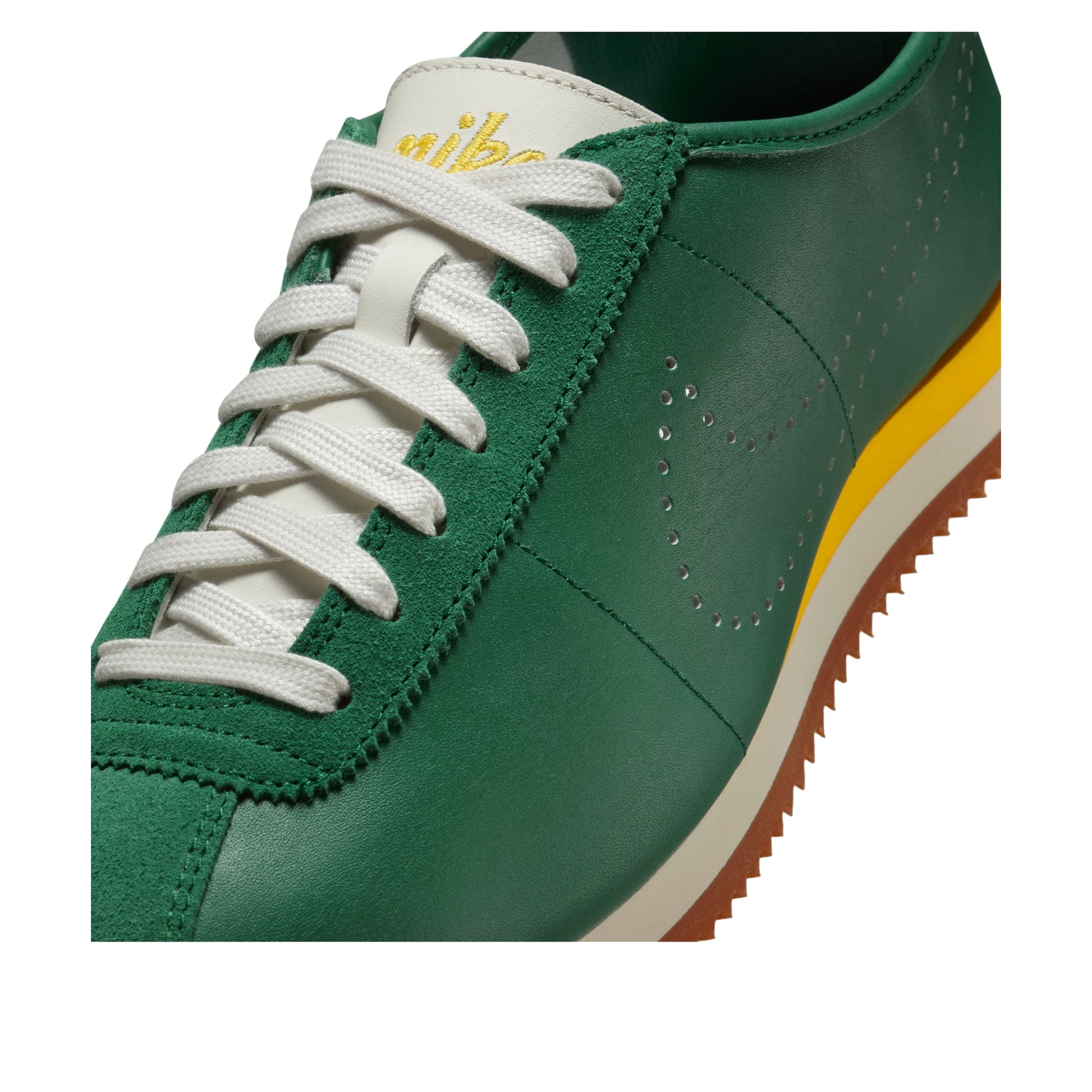 (WMNS) Nike Cortez Leather 'Gorge Green Amarillo Gum' HQ1841-300