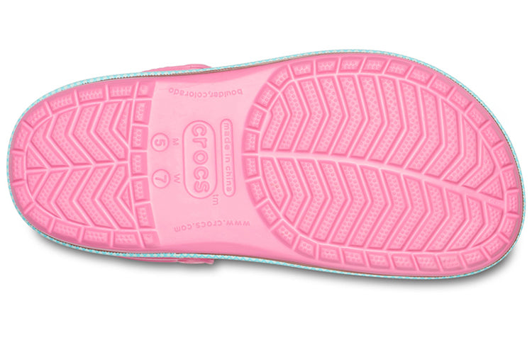 (WMNS) Crocs Crocband Beach Pink Sandals 205889-669