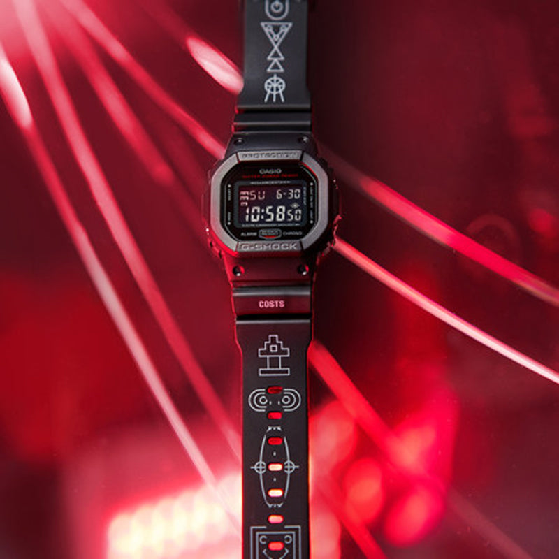 CASIO G-Shock Square 'Black' DW-5600HR-1PRC