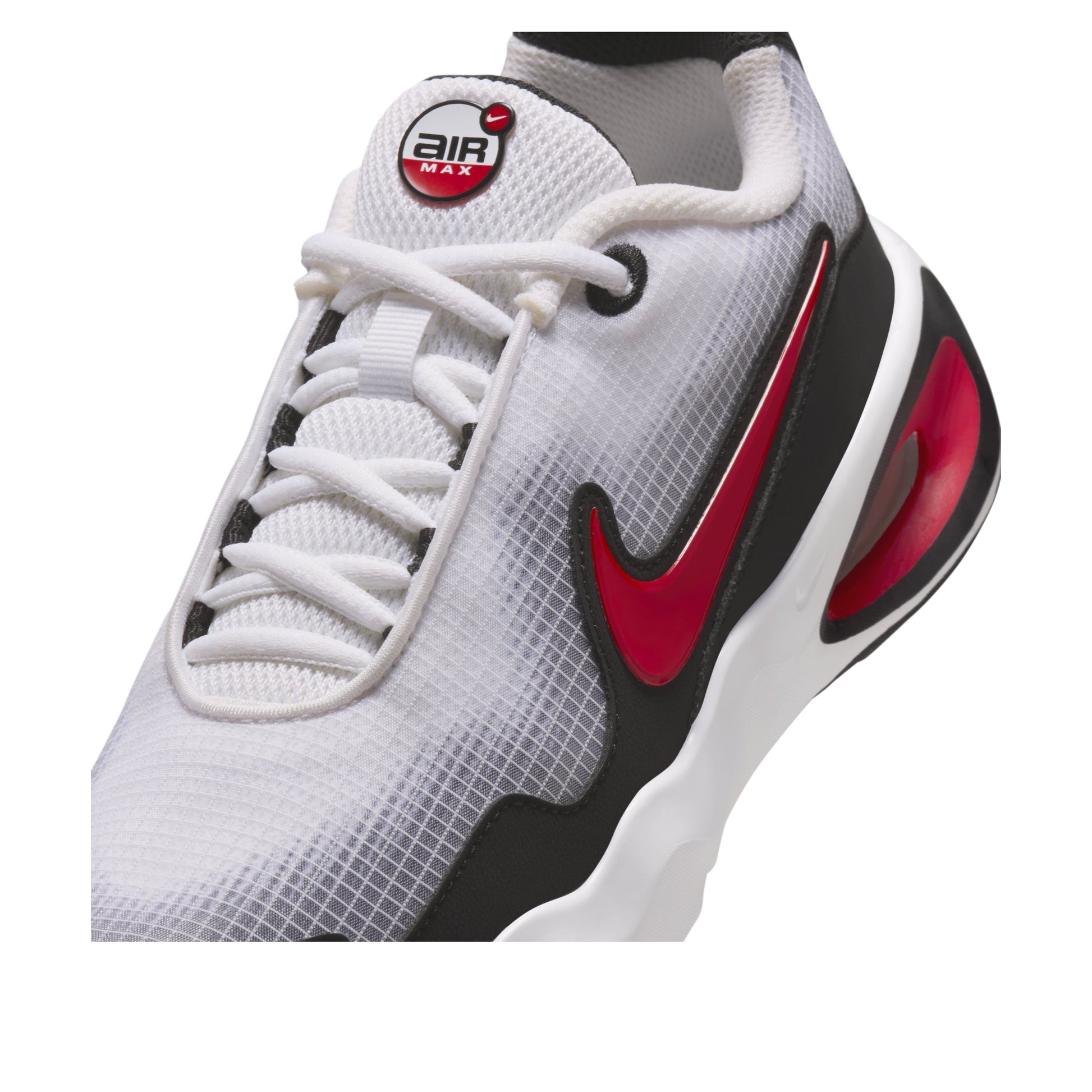 (GS) Nike Air Max Nova 'White Black University Red' FN4446-100