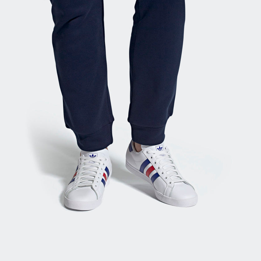 adidas Coast Star 'White Royal Scarlet' EE6198