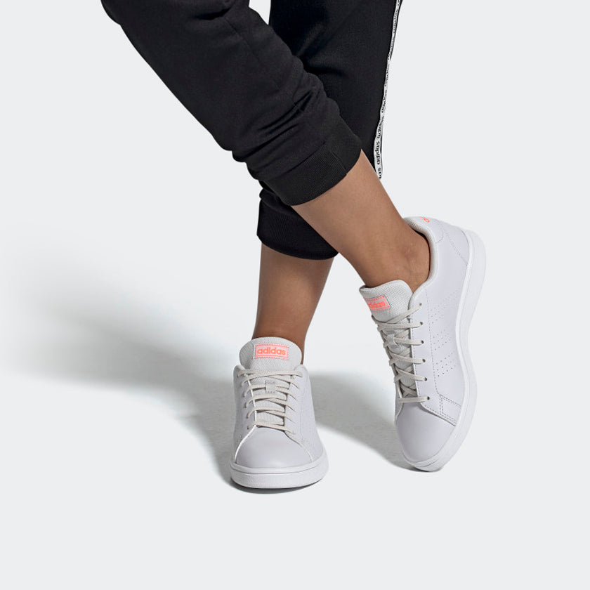 (WMNS) adidas Advantage Base 'White Pink' EG3959