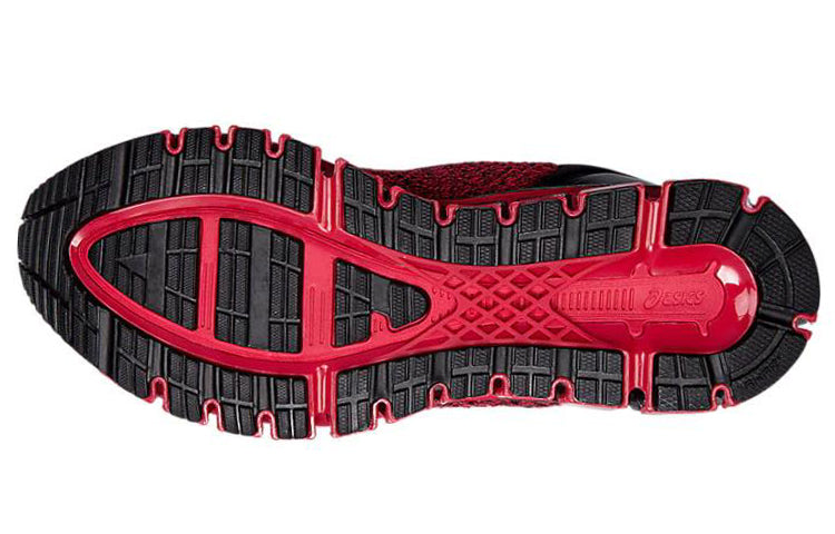 (WMNS) ASICS Gel Quantum 360 Knit 2 'Black Red' T8G8N-001