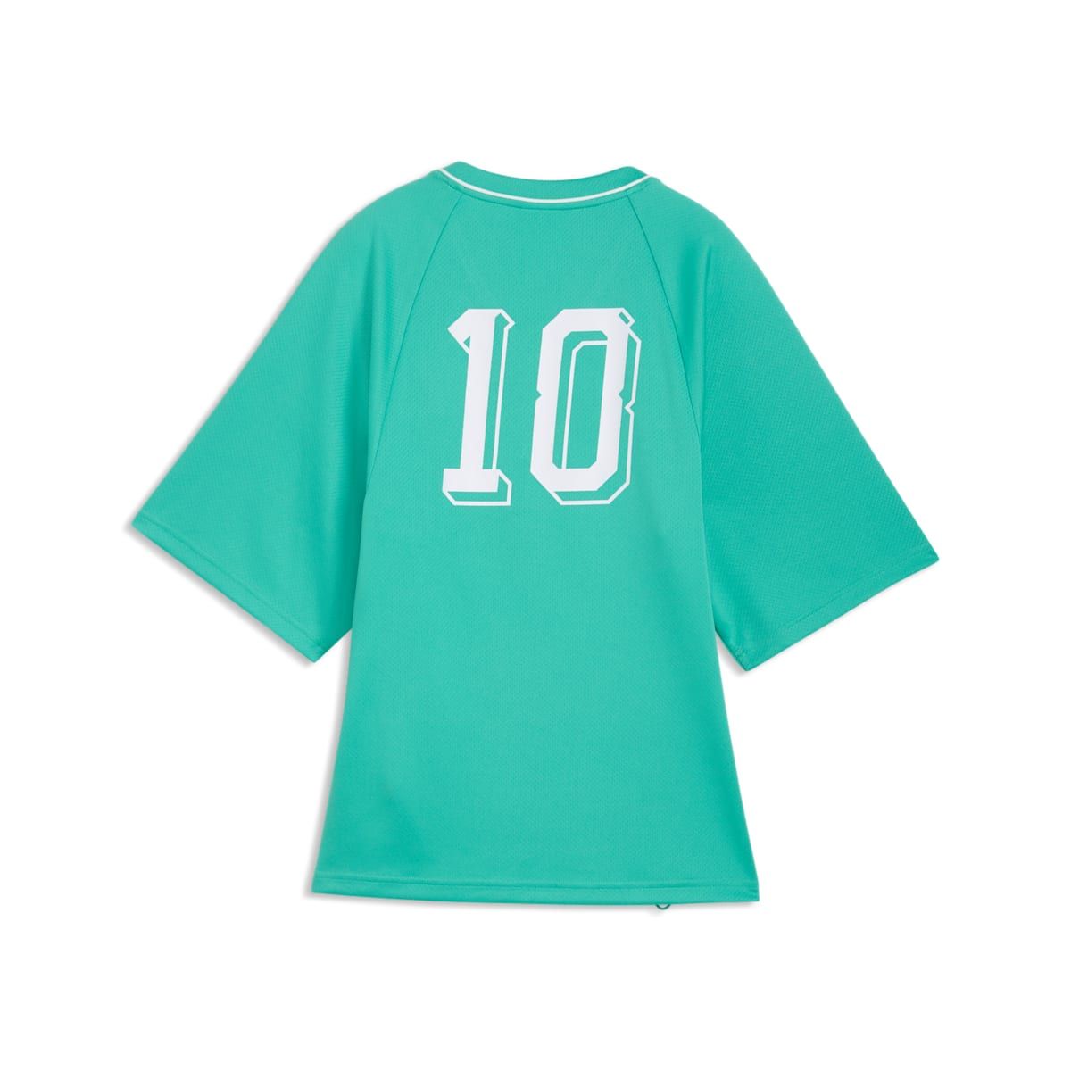 (WMNS) PUMA Future.Puma.Archive Slim Soccer Jersey 'Vibrant Green' 634624-40