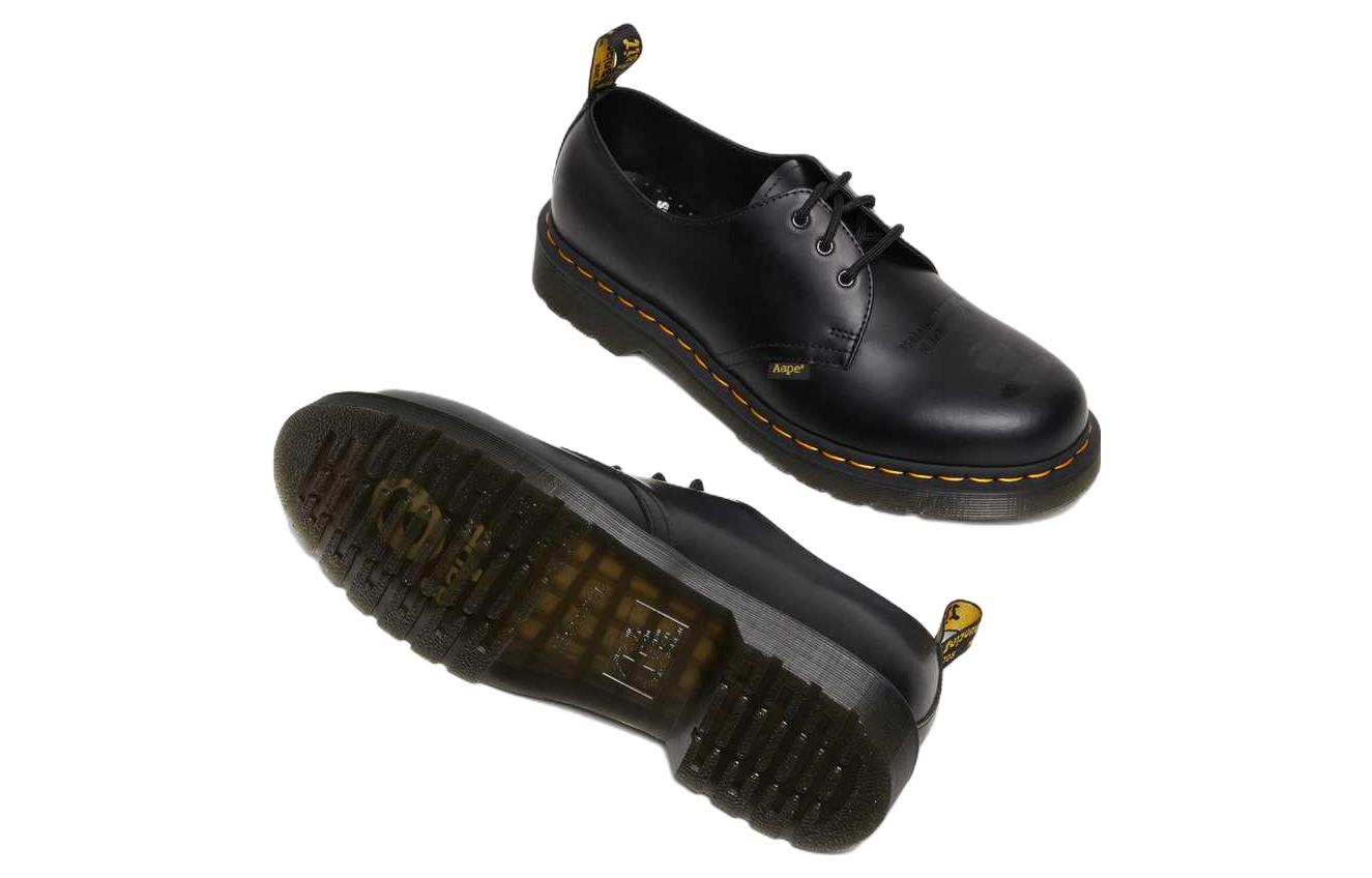 Dr. Martens x AAPE 1461 Smooth Leather Oxford Shoes 'Black' 27984001