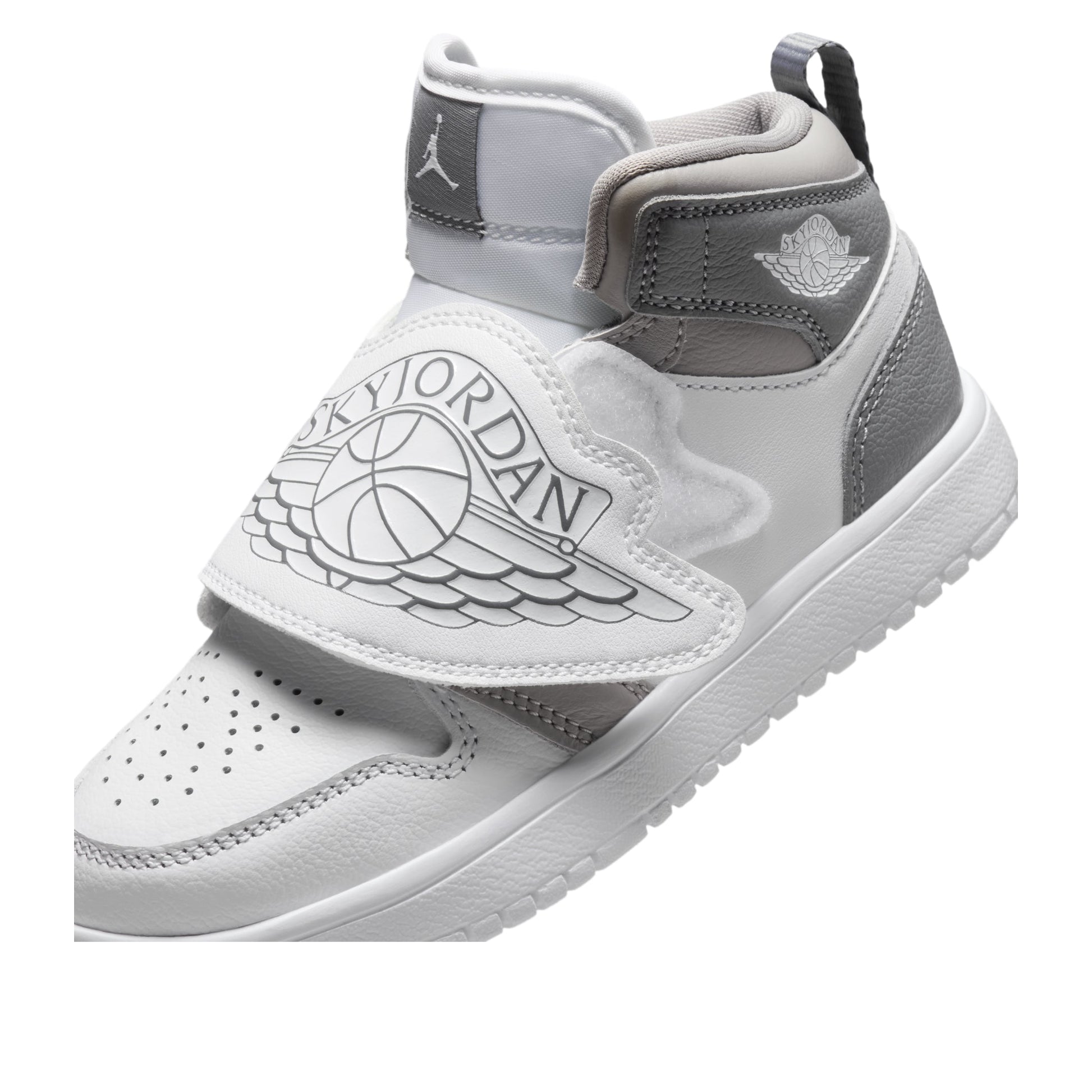 (PS) Air Jordan Sky Jordan 1 'Medium Grey White Cool Grey' BQ7197-011