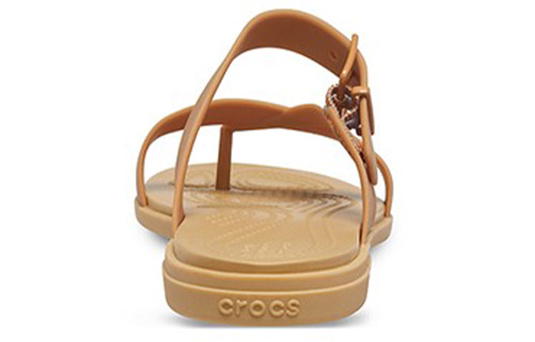 (WMNS) Crocs Casual Gold Color Slippers 206108-277