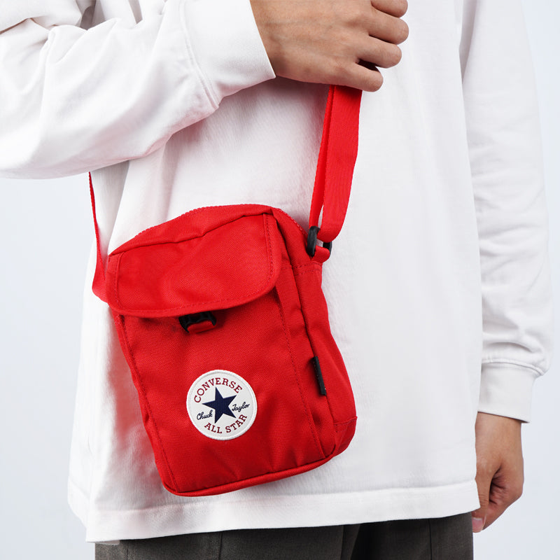 Converse Chuck Cross Body Bag 'Red' 10018468-A03